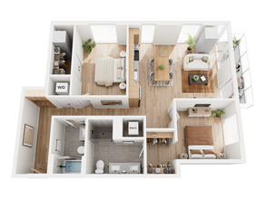 The Antone 2210 floor plan